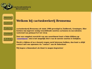 CACTUS KWEKERIJ BRONSEMA VOF