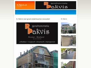 PAKVIS GEVELRENOVATIE/ONDERHOUD & RENOVATIE R