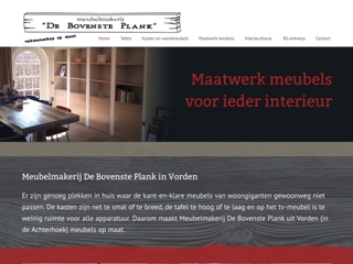 BOVENSTE PLANK MEUBELMAKERIJ DE