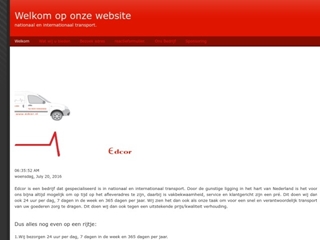 EDCOR SNELTRANSPORT BV