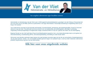 VLIET ADMINISTRATIE- EN ADVIESBUREAU VAN DER