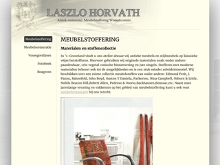 LASZLO HORVATH ANTIEKRESTAURATIE & MEUBELSTOFFERING