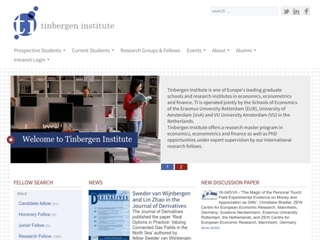 TINBERGEN INSTITUUT AMSTERDAM