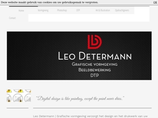 LEO DETERMANN GRAFISCHE VORMGEVING