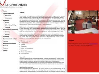 LEGRAND STUDIEBEGELEIDING EN TESTEN