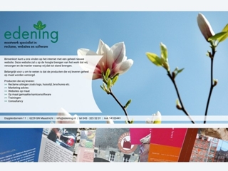 EDENING RECLAME WEBSITES EN SOFTWARE
