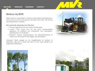 MEIJER T SHOVELVERHUUR MVR
