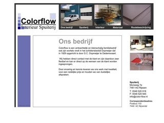 COLORFLOW MEUBEL INTERIEURSPUITERIJ V O F