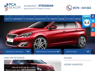AUTOBEDRIJF STEGEMAN GESPECIALISEERD IN PEUGEOT