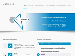DRIEHOEK PRAKTIJK VOOR SCHOOL EN BEROEPSKEUZE