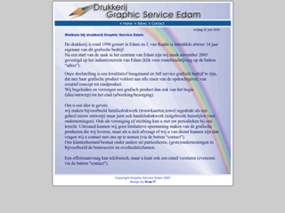 DRUKKERIJ GRAPHIC SERVICE EDAM