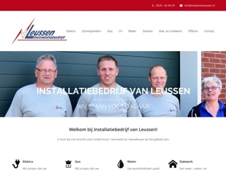 LEUSSEN INSTALLATIEBEDRIJF VAN