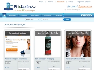BIJ DE VEILING