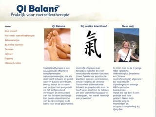 QI BALANS PRAKTIJK VOOR VOETREFLEXTHERAPIE