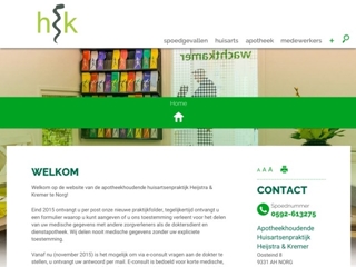 HUISARTSEN T HEIJSTRA EN I R T KREMER APOTHEEKHOUDEND