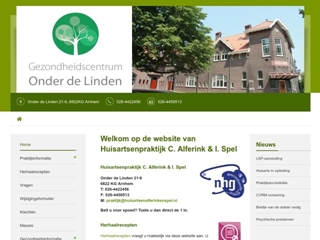 HUISARTSENPRAKTIJK C ALFERINK EN I SPEL