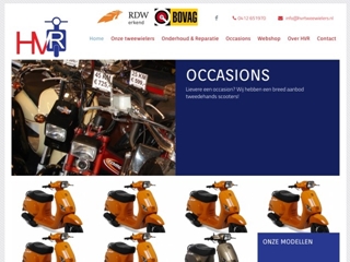 HVR TWEEWIELERS SCOOTERS & ONDERDELEN