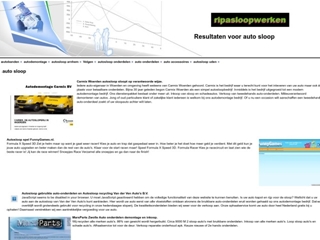 RIPA SLOOPWERKEN