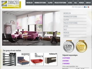 ZIRKZEE WONEN & SLAPEN EN PROJECTINRICHTING