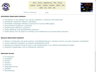 OBSERVATION SYSTEMS BV