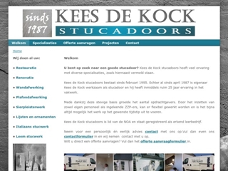 STUCADOORSBEDRIJF KEES DE KOCK