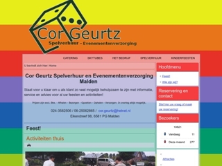 GEURTZ SPELVERHUUR EN EVENEMENTENVERZORGING COR