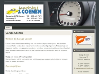 GARAGEBEDRIJF J COENEN