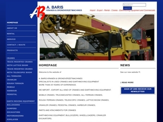 BARIS KRANEN EN GRONDVERZETMACHINES BV