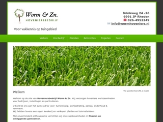 HOVENIERSBEDRIJF WORM & ZN