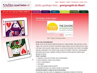 SCHEIDEN MOET BETER