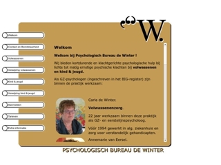 PSYCHOLOGISCH BUREAU DE WINTER
