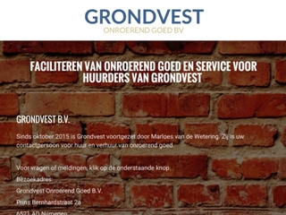 GRONDVEST ONROERENDGOED BV