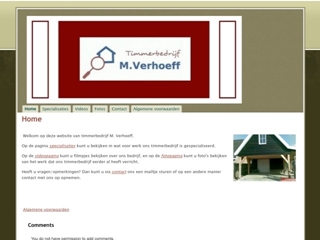 TIMMERBEDRIJF M. VERHOEFF