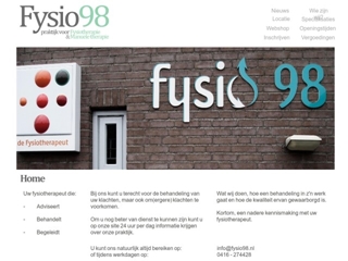 FYSIO 98 THERAPIE MOLENSCHOT VAN RIEL