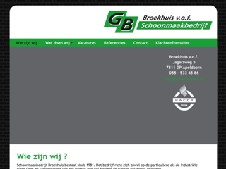 GB SCHOONMAAKBEDRIJF BROEKHUIS VOF