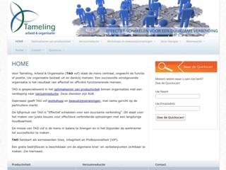 TAMELING ARBEID EN ORGANISATIE