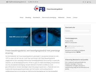 FRIESE BEWAKINGSDIENST