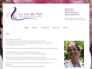 PEDICURE-SCHOONHEIDSSPECIALISTE LIA VD POEL