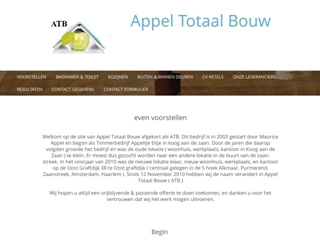 APPEL TOTAAL BOUW