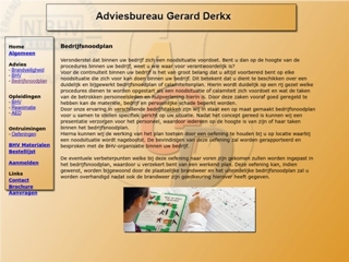 DERKX ADVIESBUREAU VOOR BRANDBEVEILIGING EN BHV G