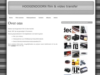 FILM & VIDEO TRANSFER HOOGENDOORN