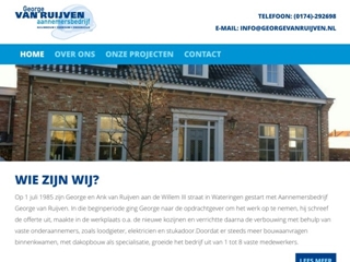 AANNEMERSBEDRIJF GEORGE VAN RUIJVEN BV