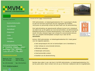 MVM ADMINISTRATIE- EN BELASTINGADVIESKANTOOR