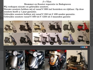 VLIET J VAN BROMMER EN SCOOTER ONDERHOUD