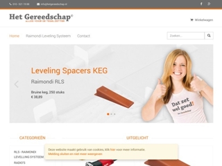 HET GEREEDSCHAP