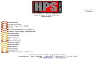 HPS SUPPORT