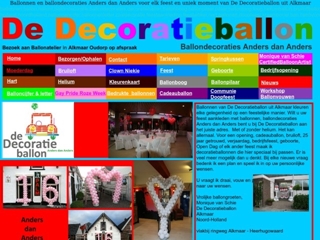 DECORATIEBALLON DE