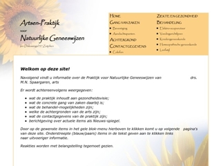 SPAARGAREN ARTS VOOR NATUURLIJKE GENEESWIJZEN