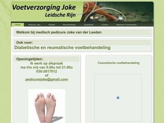 VOETVERZORGING JOKE LEIDSCHE RIJN