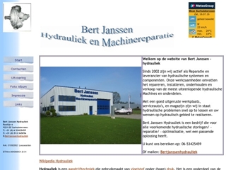 BERT JANSSEN HYDRAULIEK & MACHINE REPARATIE